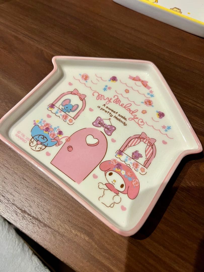 レア✨サンリオ おうち型プレート ４点セット