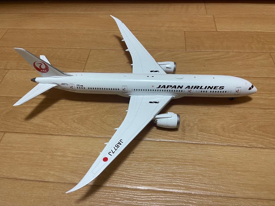 航空機・ヘリコプター JC Wings JAL Boeing787-9 JA877J 1/200