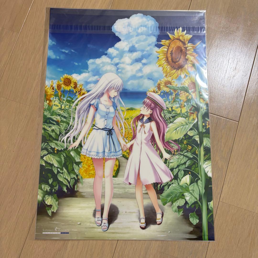 Summer Pocket key A3クリアポスター コミケ セット