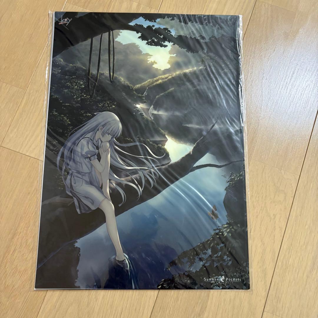 Summer Pocket key A3クリアポスター コミケ セット