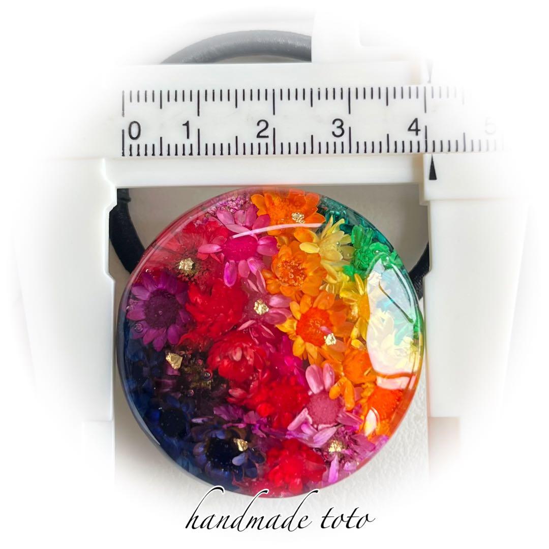 きろくん様 リクエスト フラワーヘアゴム