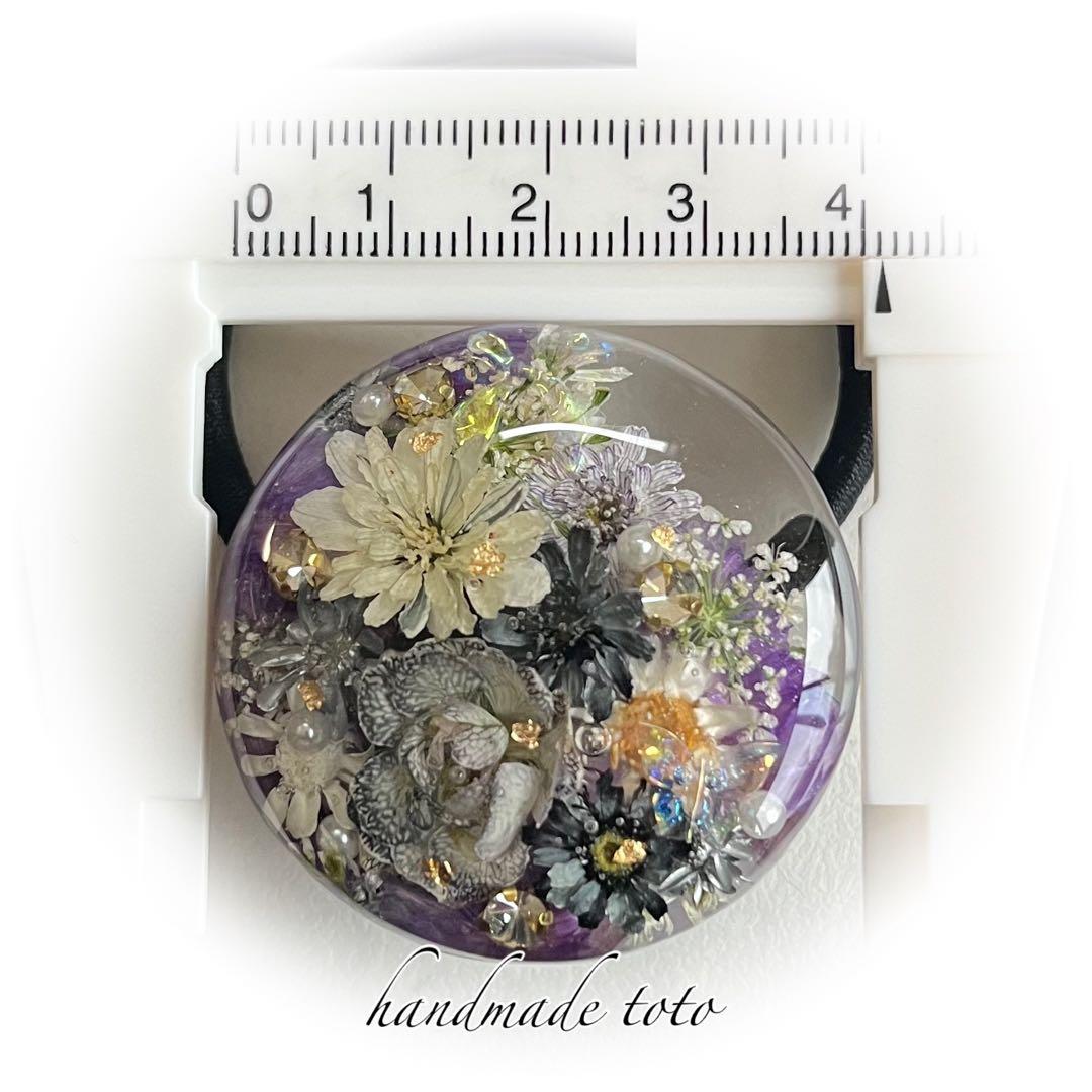 きろくん様 リクエスト フラワーヘアゴム