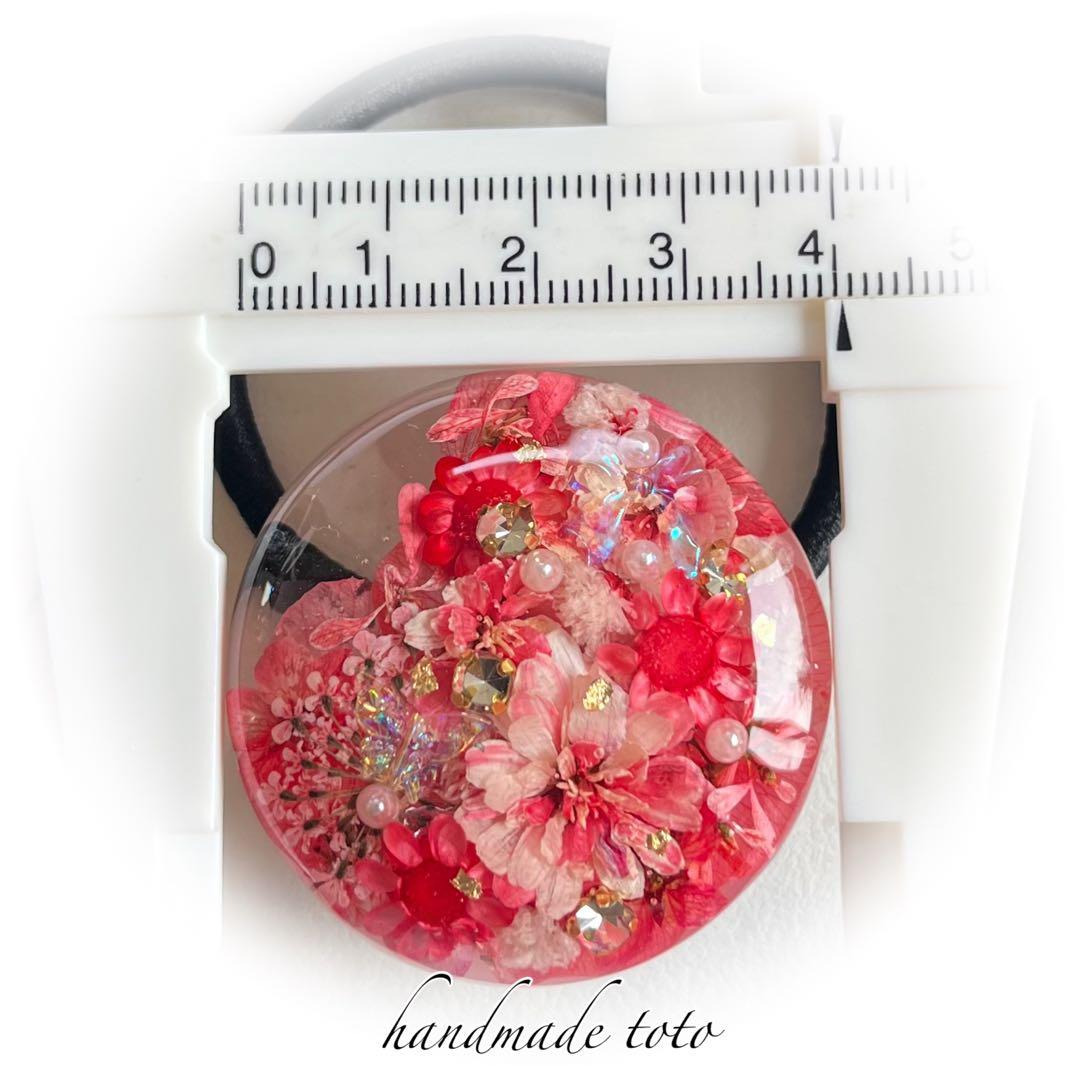 きろくん様 リクエスト フラワーヘアゴム