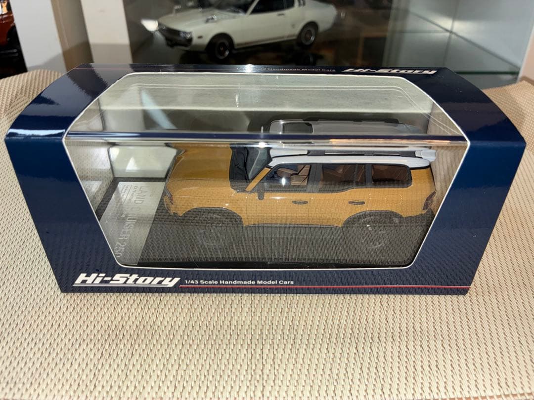 ハイストーリー 1/43 ランドクルーザー250ZX(サンド/ライトグレー)