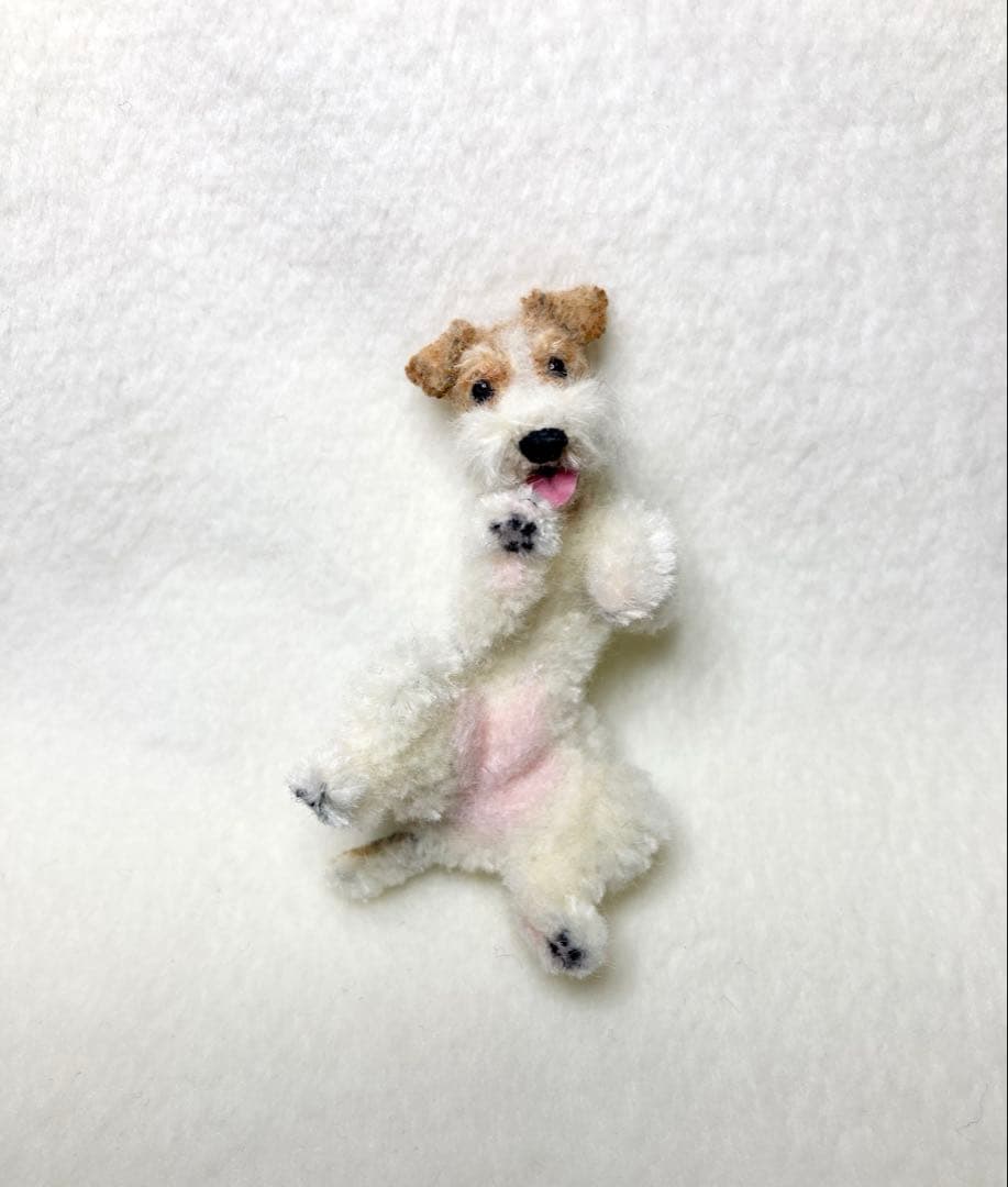 モールアート☆ワイヤーフォックステリア☆へそてん