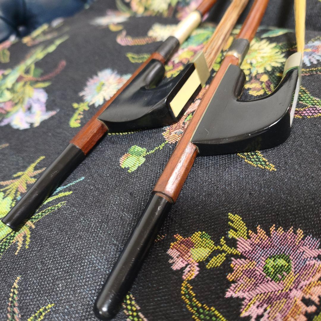 SUGITO 杉藤 コントラバス弓 2点セット ジャーマン式 4/4