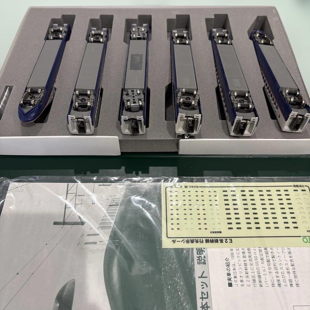 Nゲージ　カトー10-377 E2系　新幹線あさま　基本6両セット！