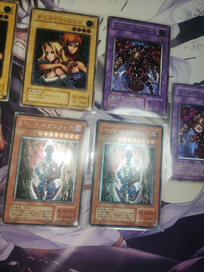 遊戯王　ネクロフィア　ブラックパラディン等　傷中〜ジャンク　レリーフまとめ