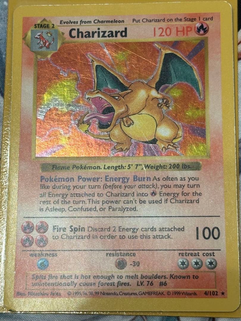 ポケモン リザードン 海外 英語版 初期　pokemon Chariz