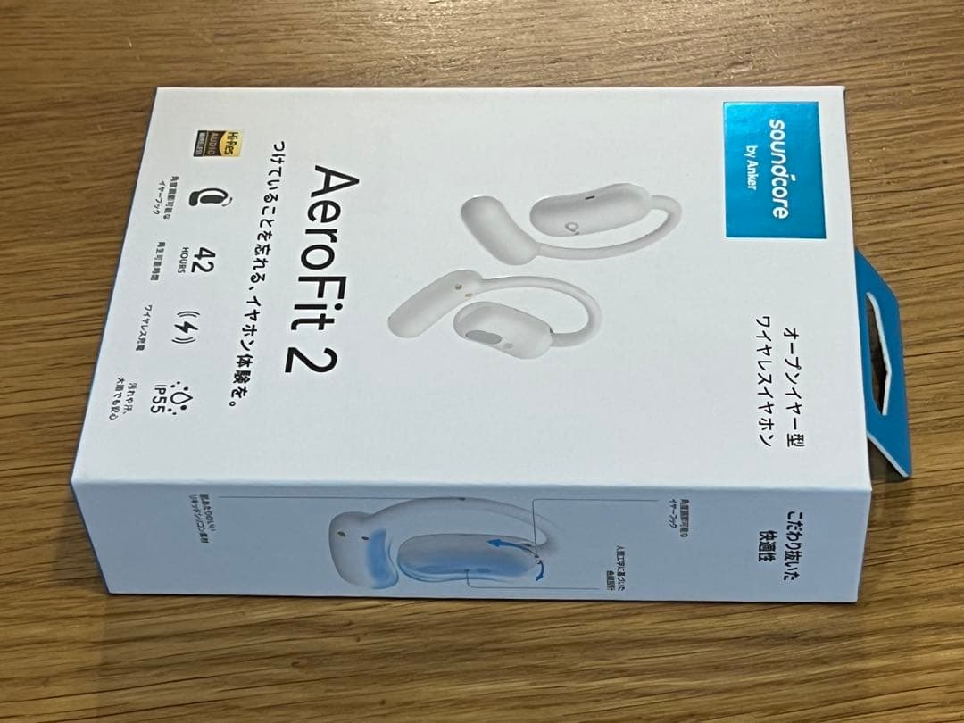 soundcore AeroFit 2 パールホワイト A3874N21