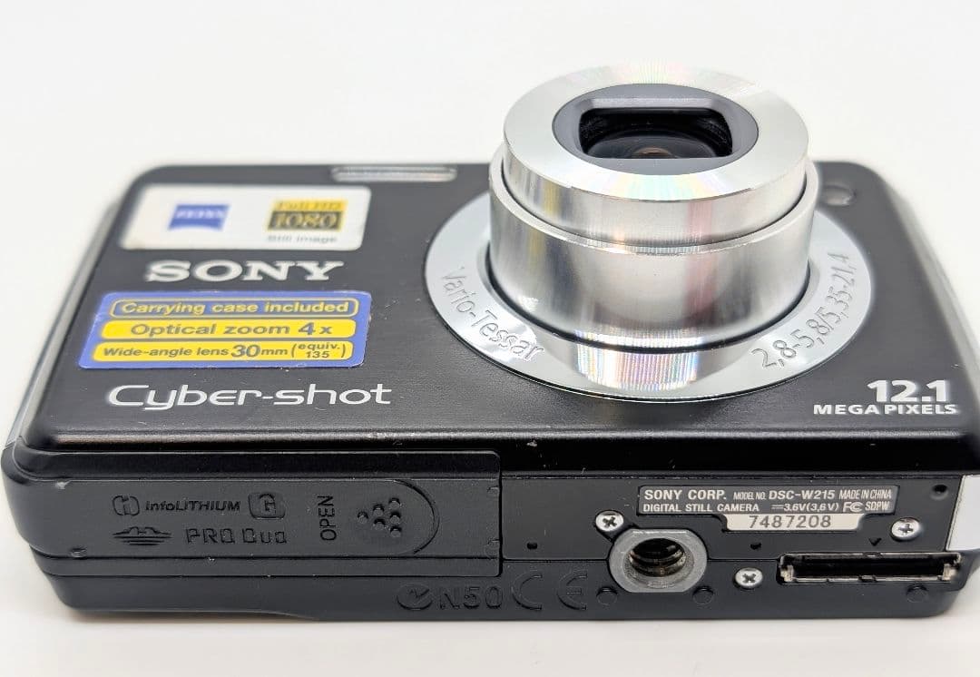 SONY Cyber-shot DSC-W215 デジタルカメラ 動作品