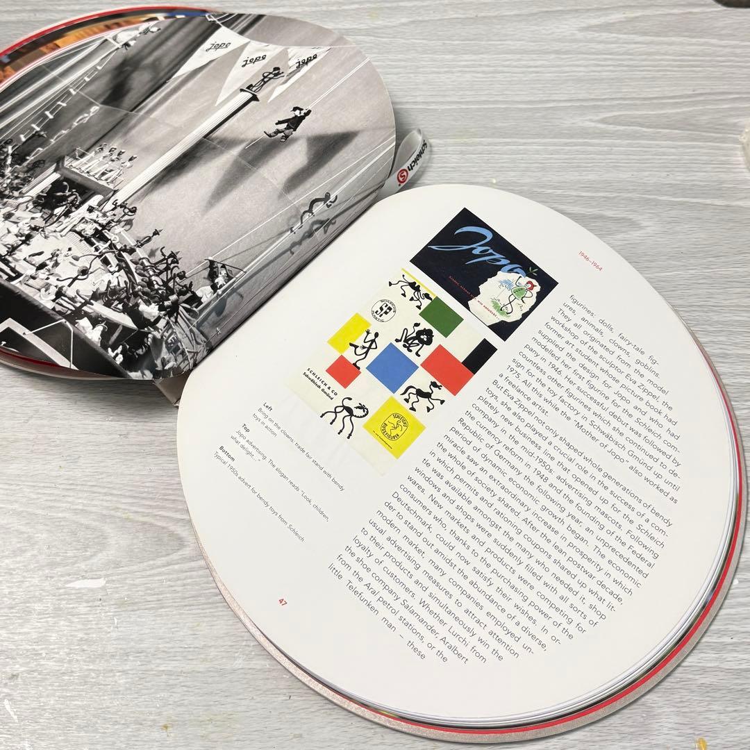 【レア】シュライヒ（Schleich）75周年記念ブック/アニマルフィギュア付き