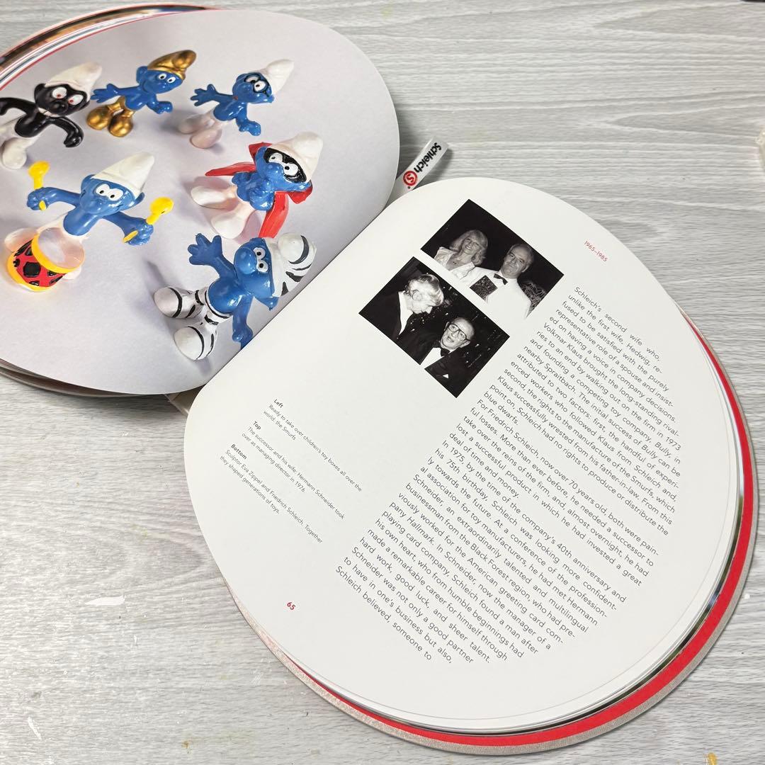 【レア】シュライヒ（Schleich）75周年記念ブック/アニマルフィギュア付き