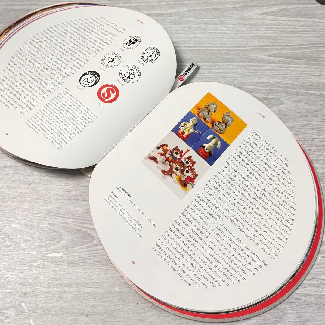 【レア】シュライヒ（Schleich）75周年記念ブック/アニマルフィギュア付き