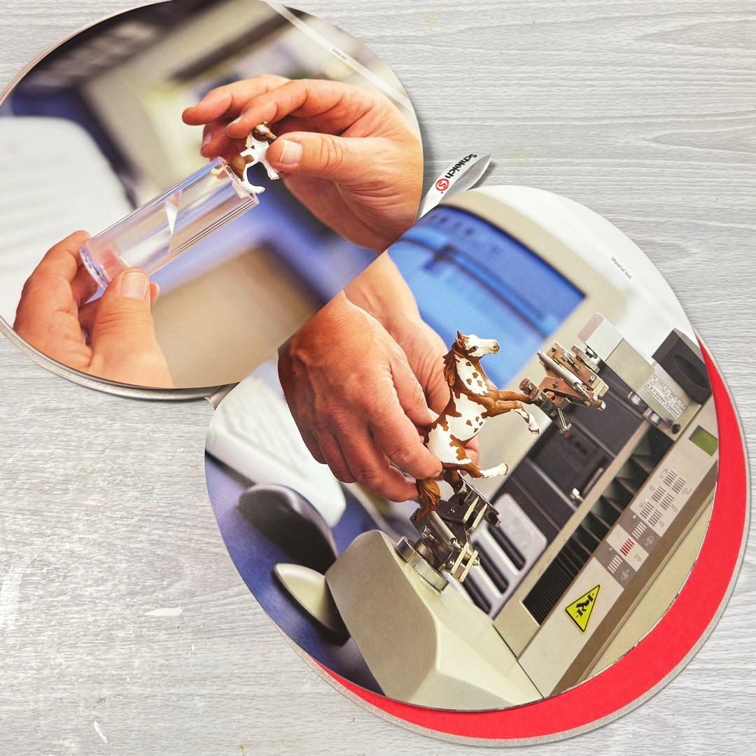 【レア】シュライヒ（Schleich）75周年記念ブック/アニマルフィギュア付き