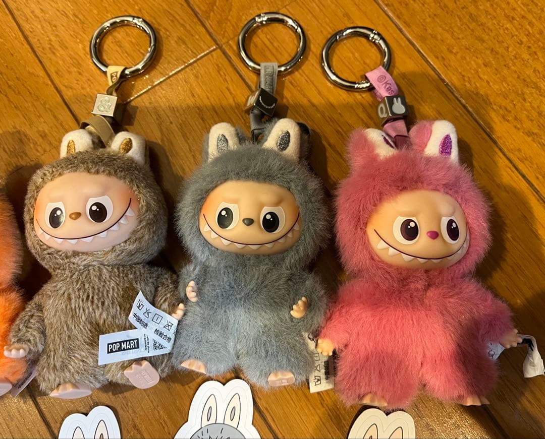 popmart イニシャルラブブ　5点セット
