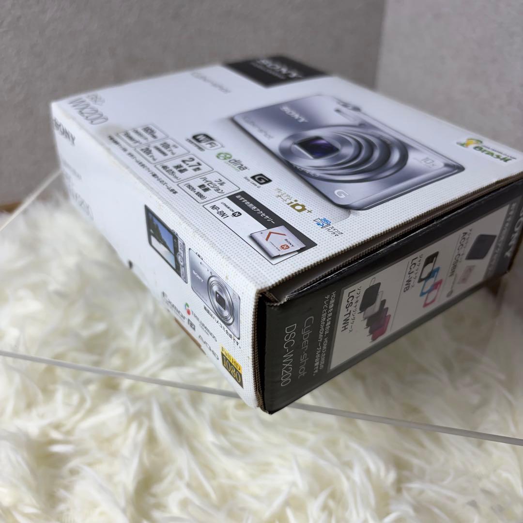 【極美品】SONY Cyber-shot DSC-WX200 ピンク 付属品多数