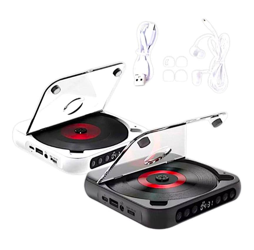 ⭐️新品⭐️レトロポータブルCDプレーヤー｜Bluetooth5.3搭載