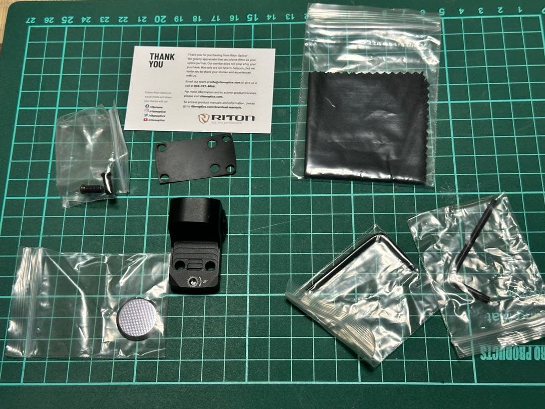 実銃対応 Riton X3 TACTIX MPRD ドットサイト