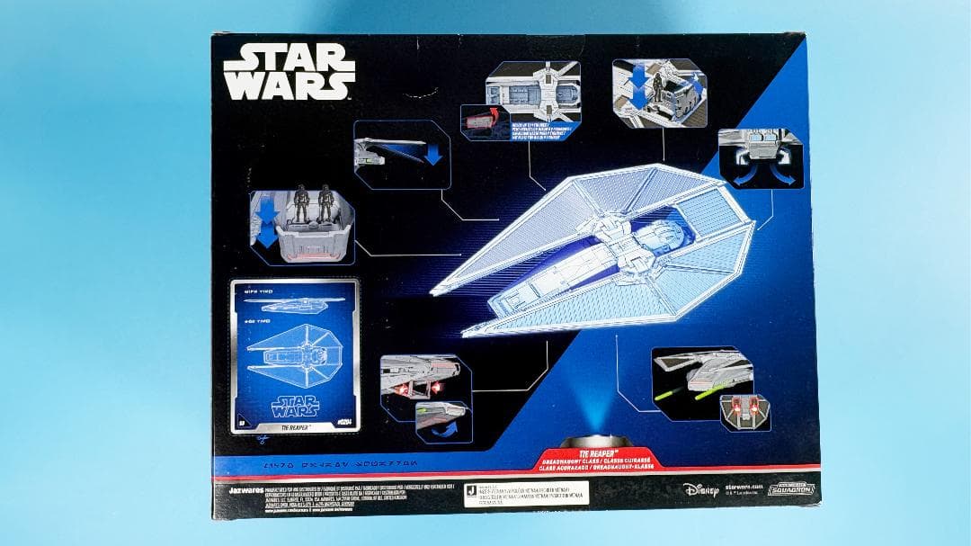 SWマイクロギャラクシー タイ・リーパー デストルーパー付　箱1部破け品