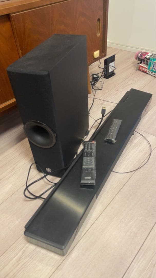 限定出品】YAMAHAYSP-2500サウンドバー BUFFALOハードディスク