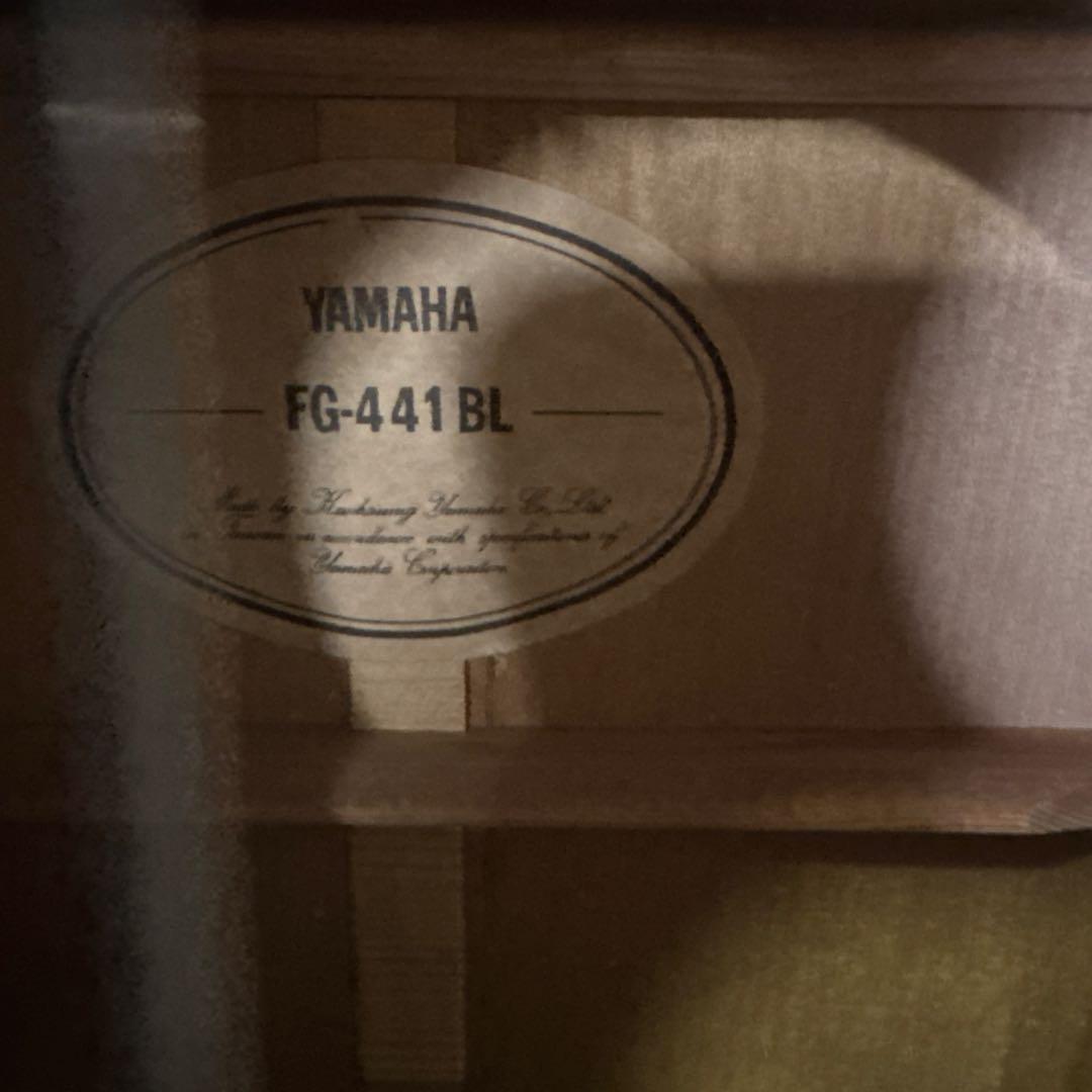 一般人YAMAHA FG-441BL アコースティックギター ブラック