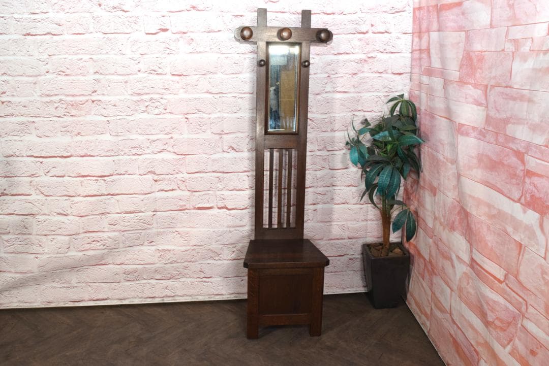 展示品 飛騨産業/HIDA/キツツキ ハンガーラック ホールスタンド コート