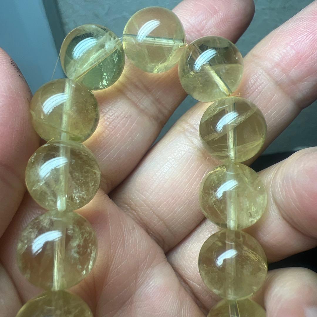 金運UP⭐︎病気平癒&健康お守り⭐︎シトリンブレスレット