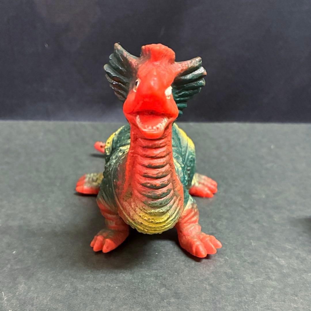 【当時物】■ リッガー ソフビ / ポピー キングザウルス / セブン怪獣