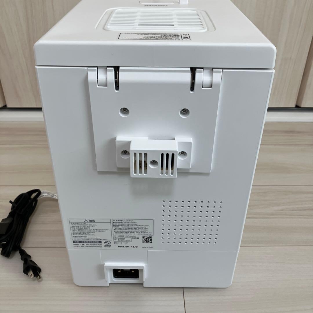 YAMAZEN スチーム加湿器 KSF-S34 ホワイト　2025年製