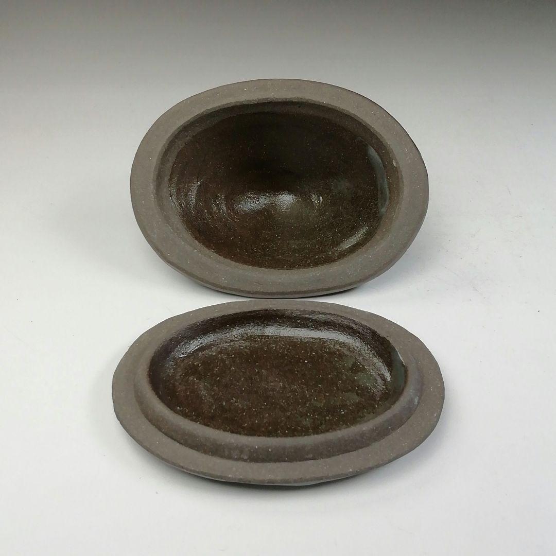 Ｔ７４６　W46 2点‼️香合　『富士山』『中村良二 造』　共箱　茶道具