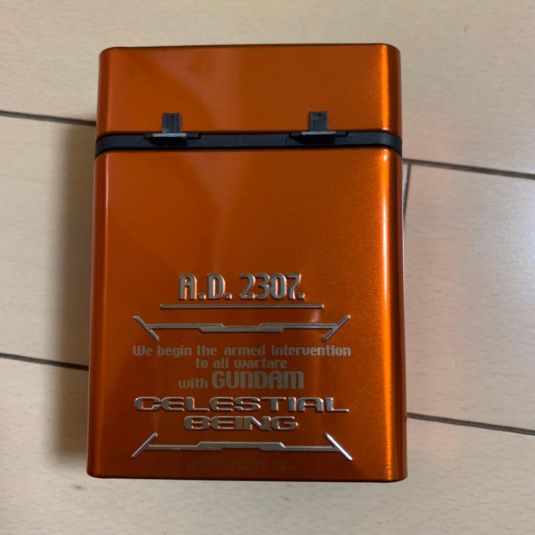 ガンダムウォー　ソレスタルビーイング　 缶デッキケース　中古品