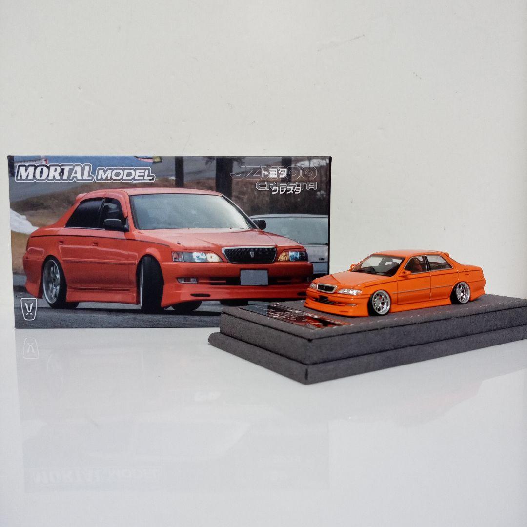 モータルモデル JZX100 クレスタ 改 オレンジ