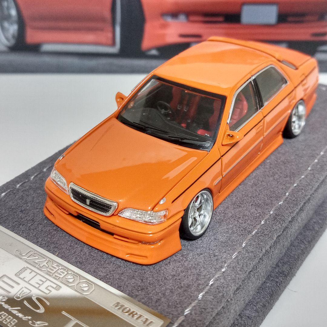 モータルモデル JZX100 クレスタ 改 オレンジ