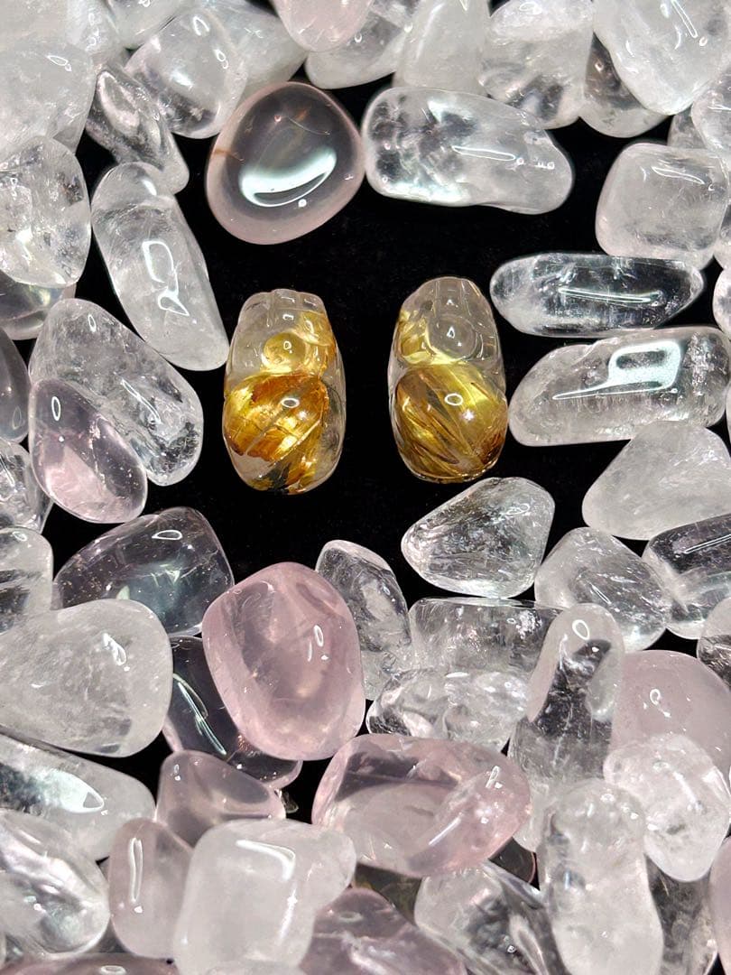 最高級 ハイレベル タイチンルチル 貔貅 ひきゅう ルチルクォーツ ルチル