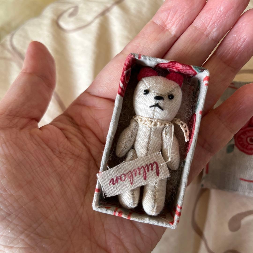 人気作家様　lulubon様 テディベア　ハンドメイド　未開封　アンティーク
