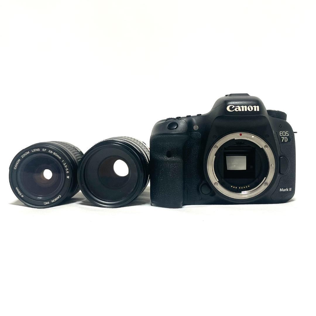 高速AF❣️ EOS 7D Mark II 超望遠Wレンズセット イベントに最適