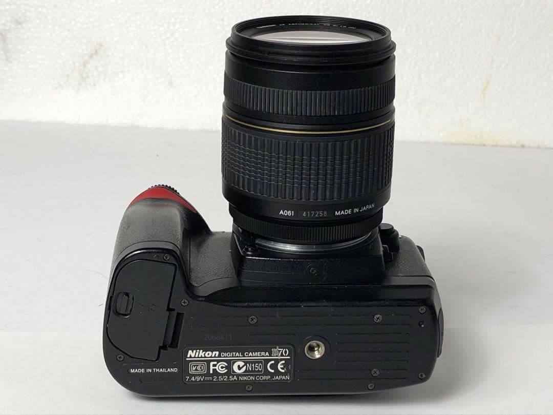 すぐに撮影OK Nikon D70 高倍率レンズ デジタル一眼レフカメラ