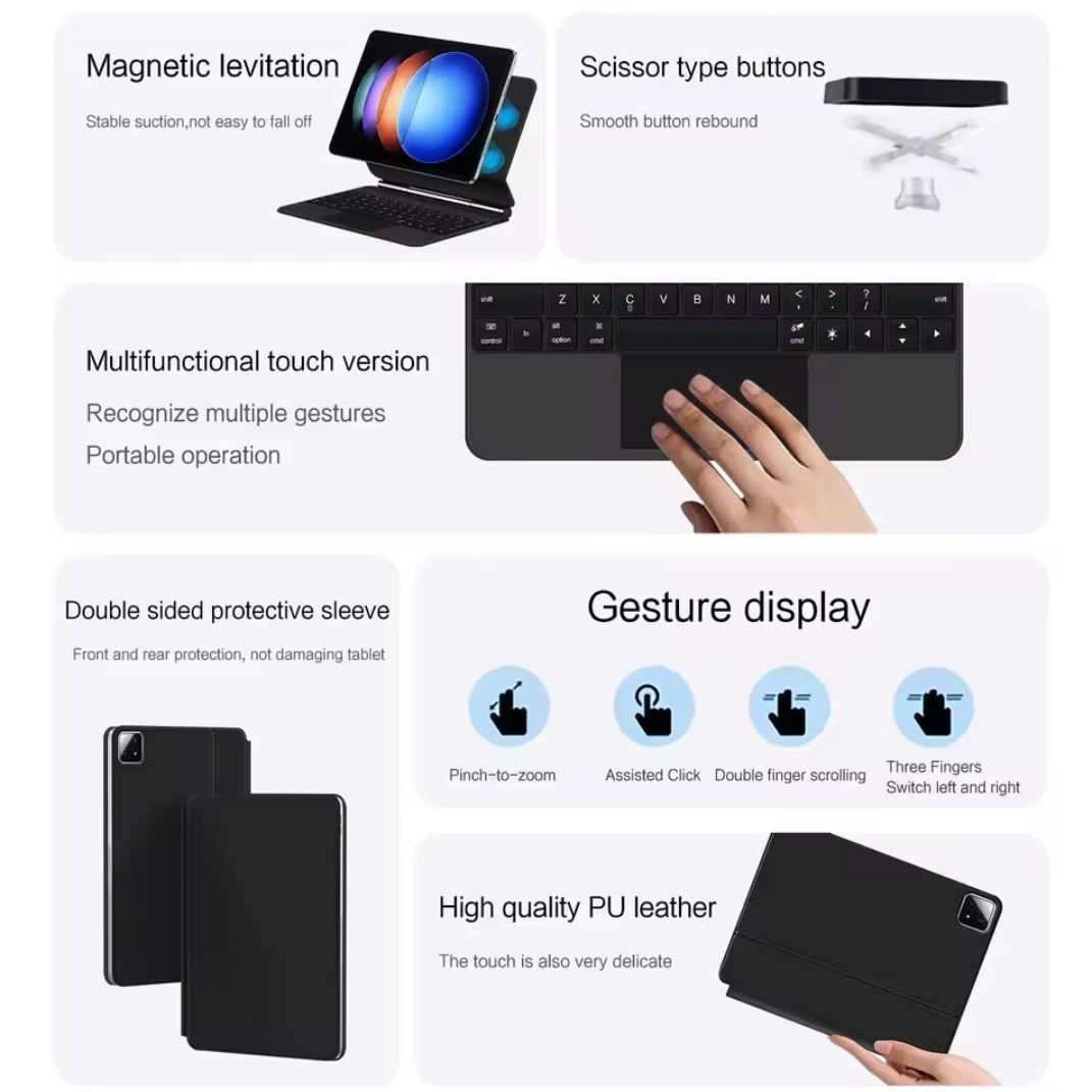 Xiaomi Pad 6S Pro 12.4 タッチパッドマジックキーボード