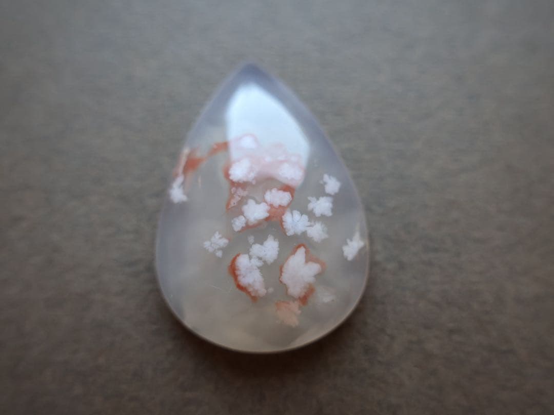 いちまま 桜瑪瑙　マクラメ　ネックレス