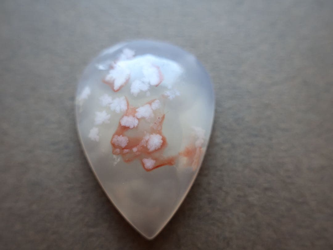 いちまま 桜瑪瑙　マクラメ　ネックレス