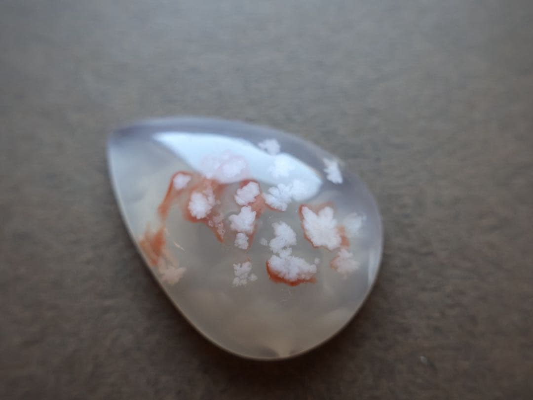 いちまま 桜瑪瑙　マクラメ　ネックレス