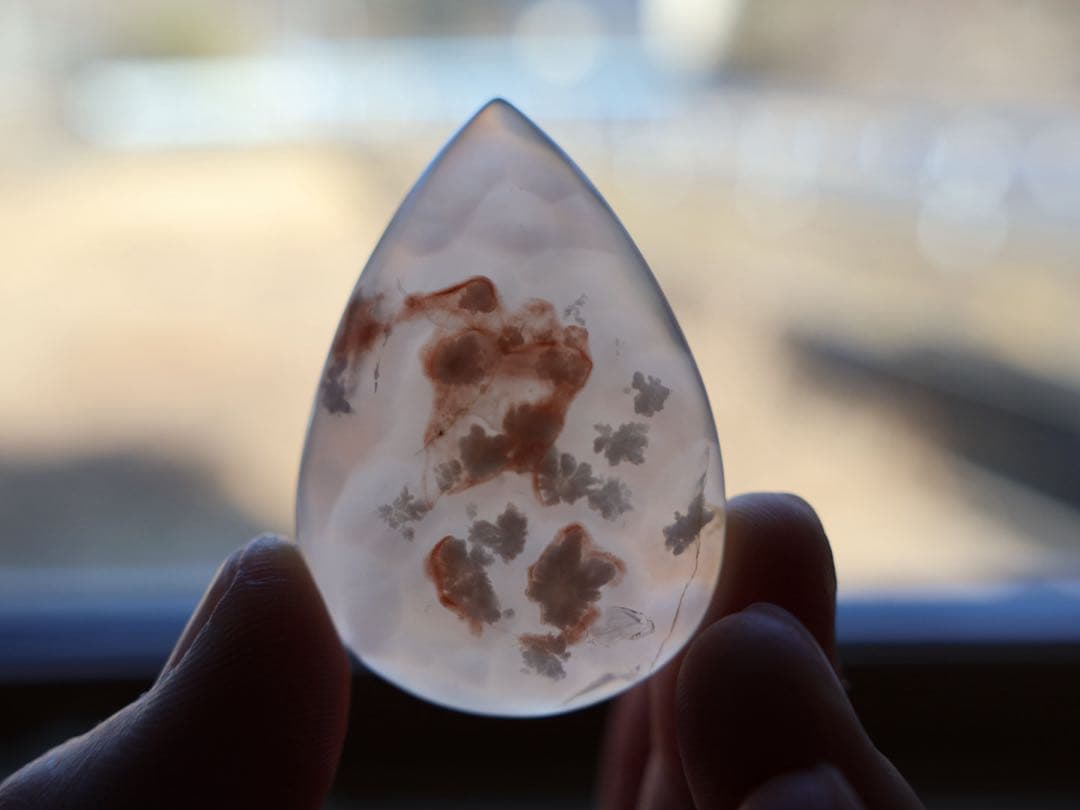 いちまま 桜瑪瑙　マクラメ　ネックレス