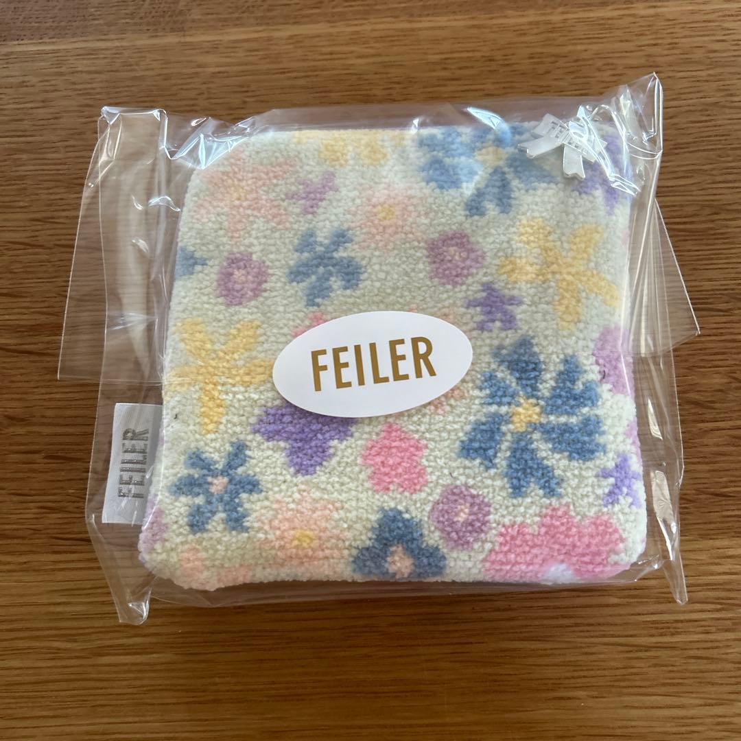 フェイラー　インマイリボン　スクエアポーチ