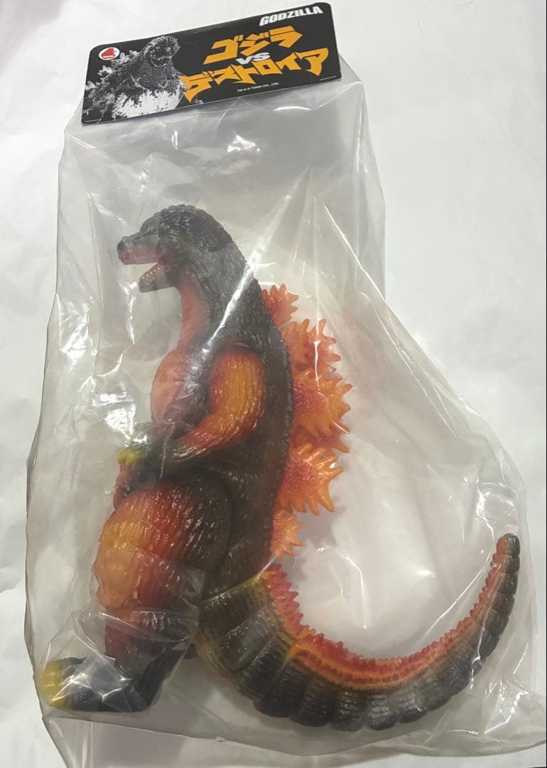 サルジルシ ゴジラ 1995 バーニングゴジラ デスゴジ ソフビ 新品