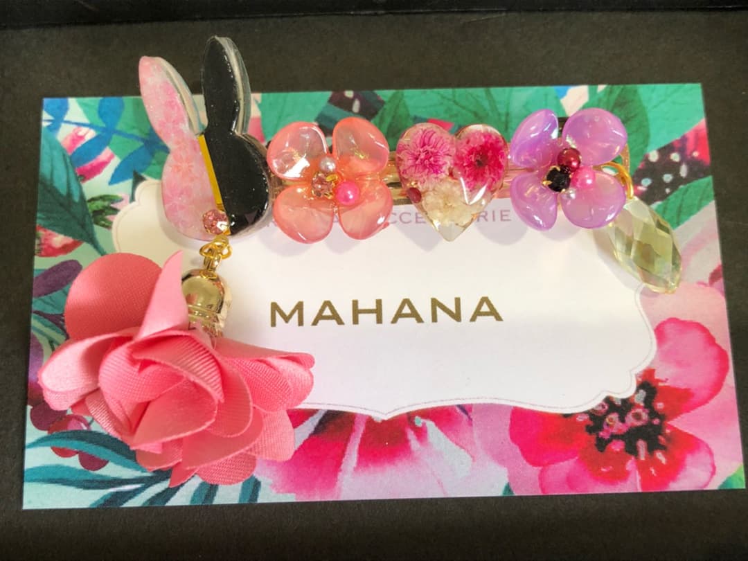 蝶々バレッタとうさこバレッタ♡