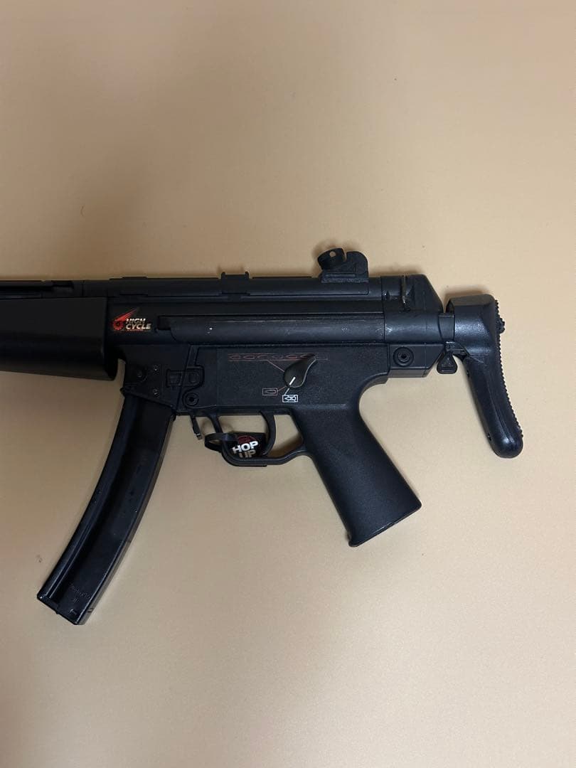 【タイムセール】MP5 A5 ハイサイクル、ロングマガジン、LIPO バッテリー