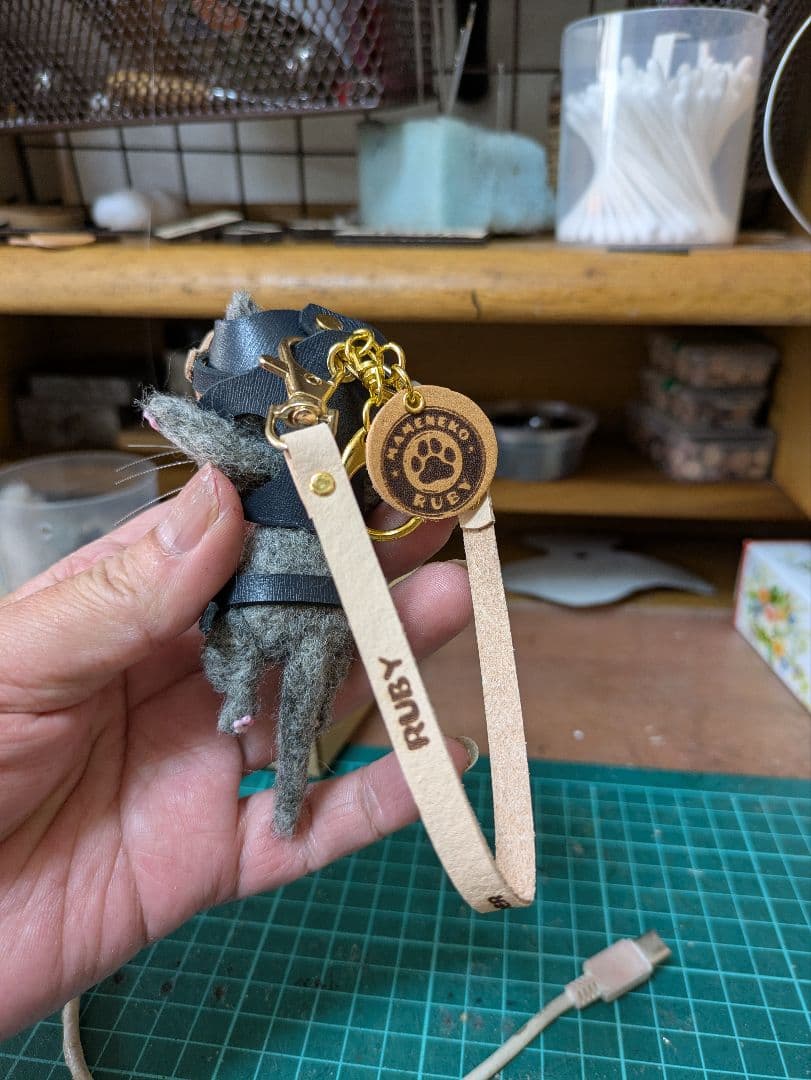 ねこ Mariko出品 豆猫PECO-LIN