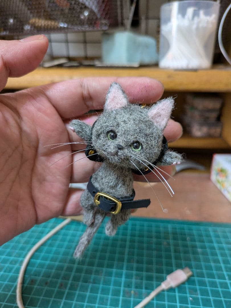 ねこ Mariko出品 豆猫PECO-LIN