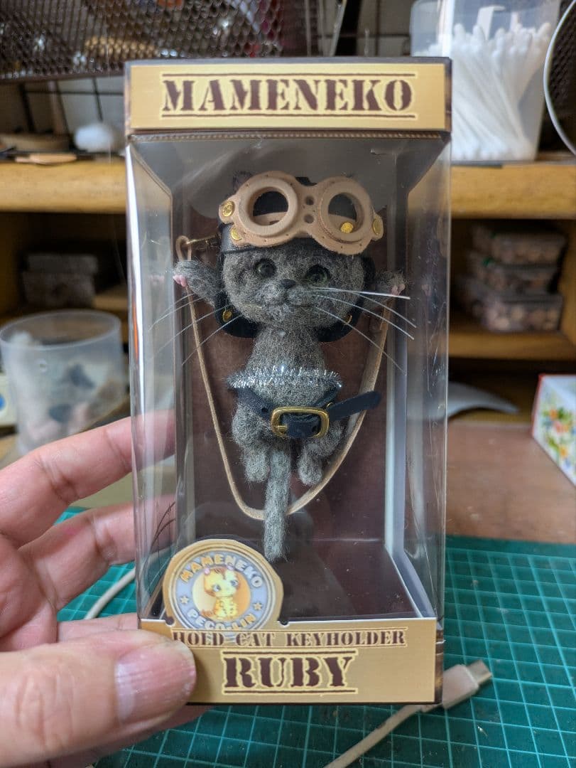 ねこ Mariko出品 豆猫PECO-LIN